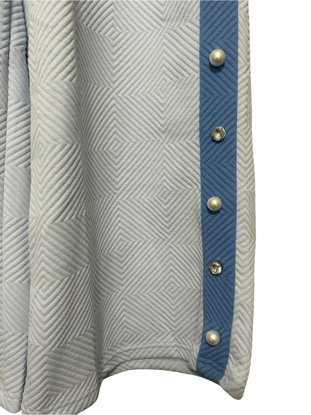 Simply Southern Blue Pants with Beautiful pearl & rhinestone embellishments XXL - Picture 2 of 6